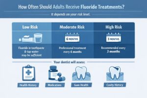 How Often Should Adults Receive Fluoride Treatments?