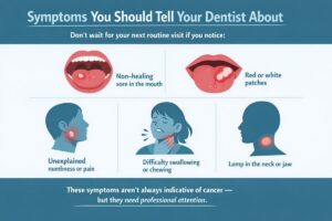 Symptoms You Should Tell Your Dentist About